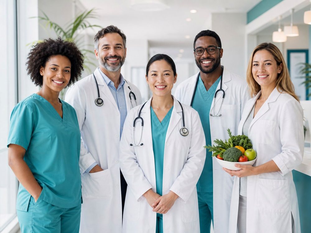 The Prime Cares Health care team together in the clinic
